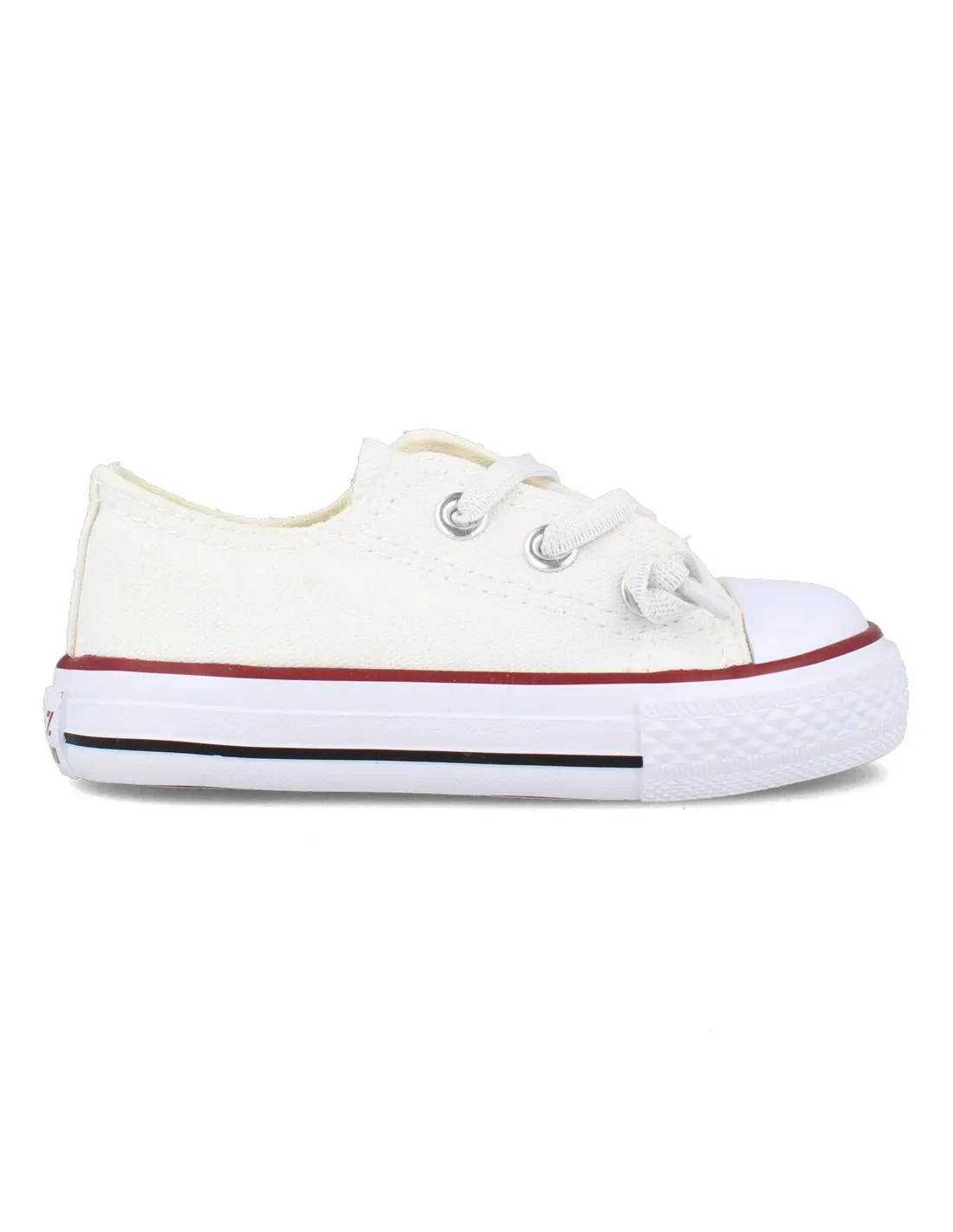 ANDY Z  ZAPATILLAS LONA BAJA ELáSTICOS BLANCO