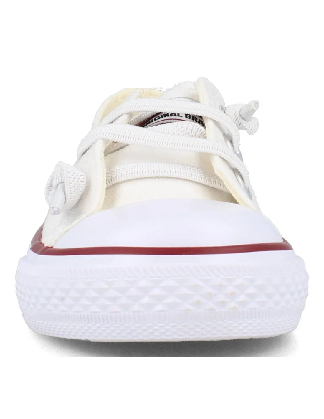 ANDY Z  ZAPATILLAS LONA BAJA ELáSTICOS BLANCO