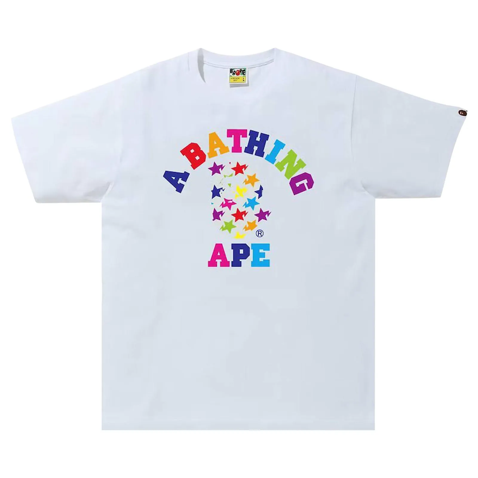 BAPE Sta Pattern College Tee