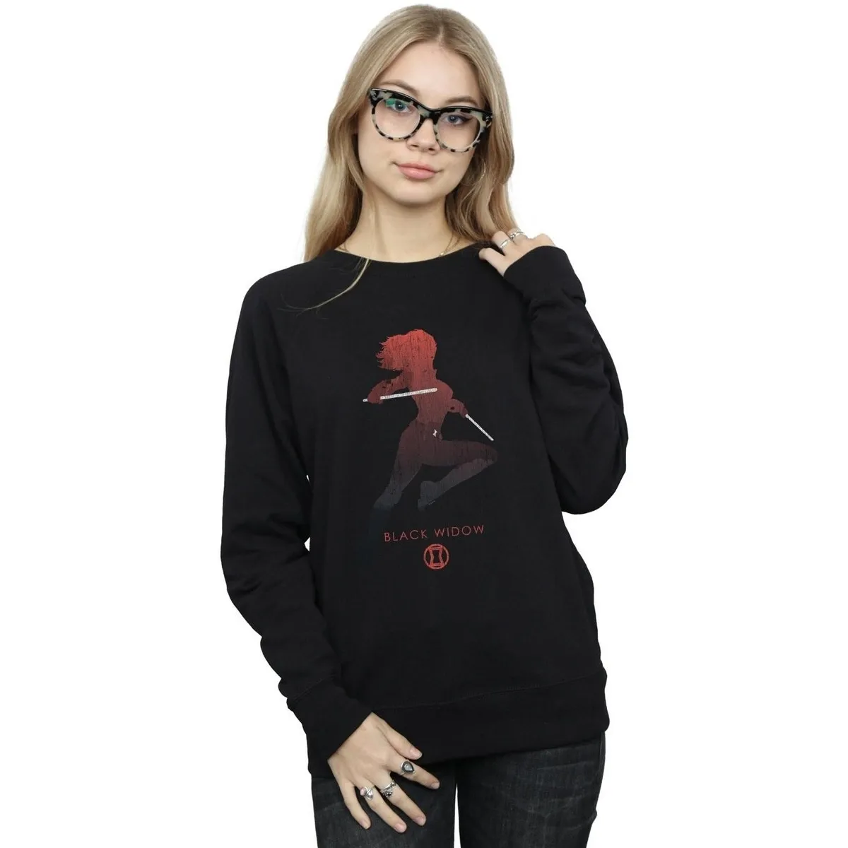Black Widow Silhouette