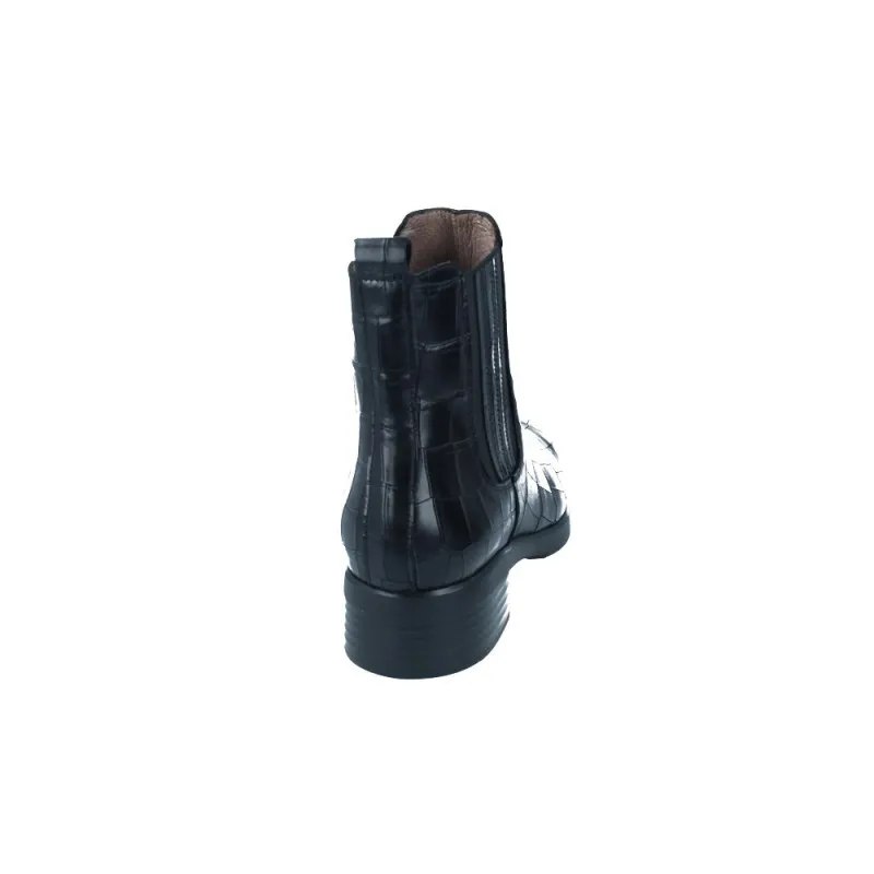 BOTINES CASUAL CON TACóN BAJO PARA MUJER DE WONDERS D9303