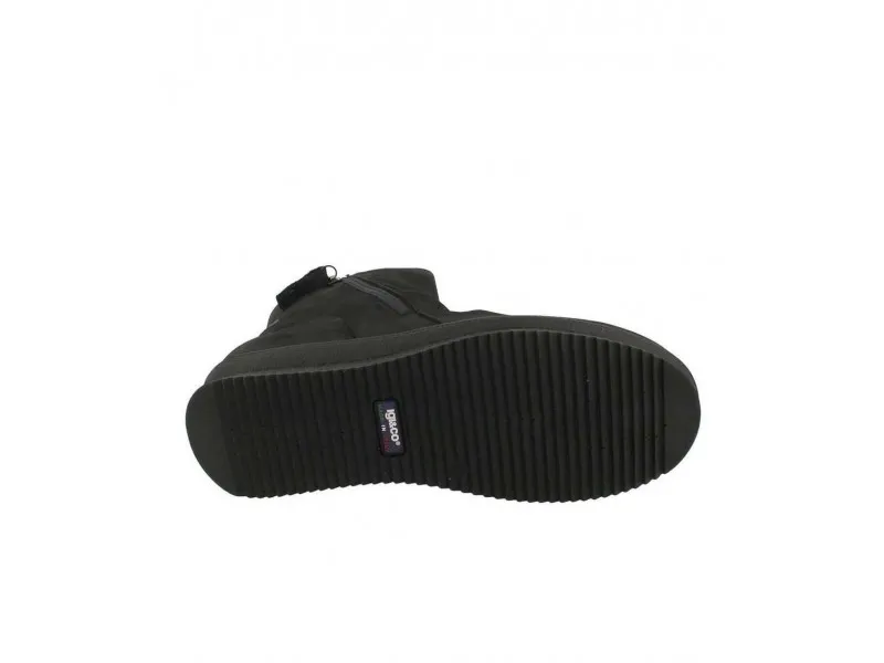 BOTÍN DE PIEL NOBUCK CON GORETEX 6156200 IGI&CO EN COLOR NEGRO
