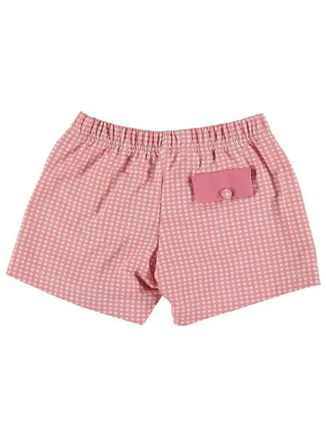 BOXER VICHY CORAL