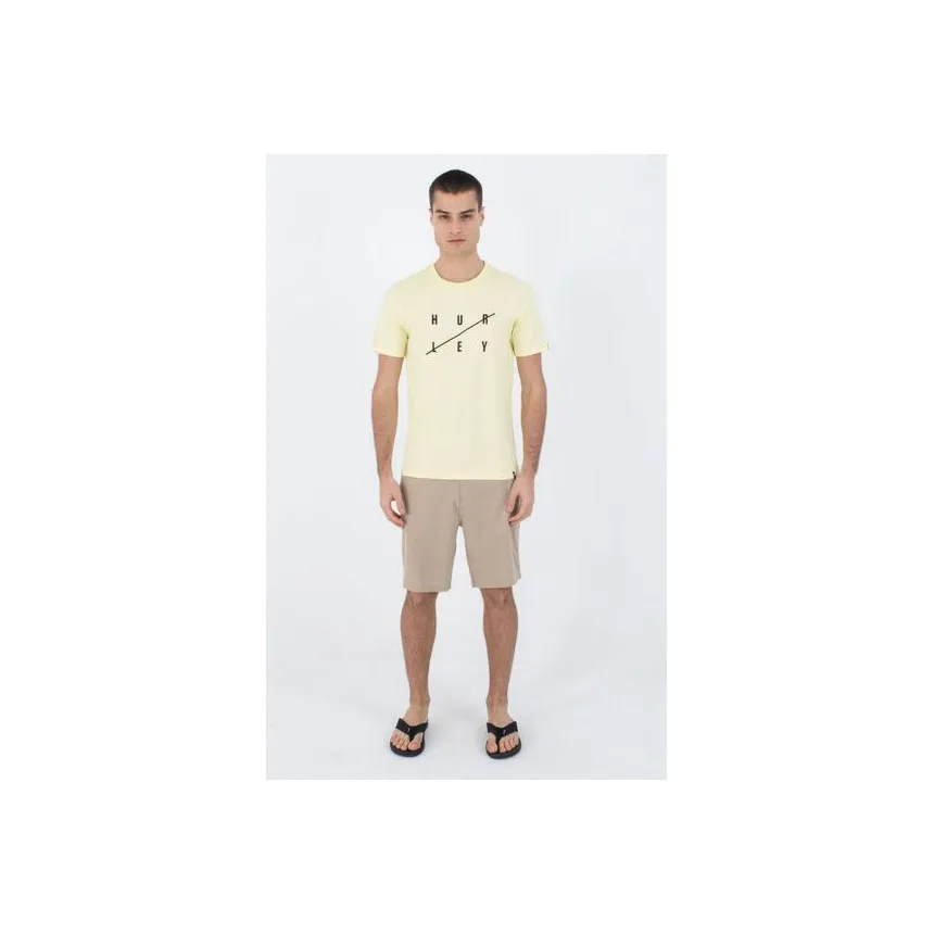 Camiseta Hurley Slash Tee Para Hombre