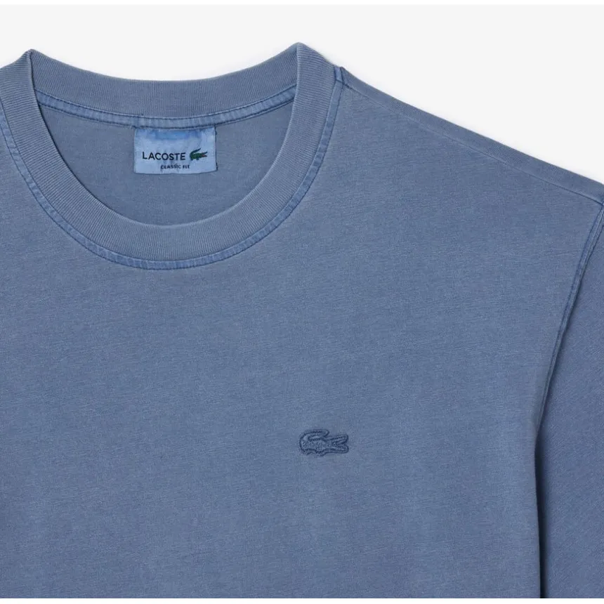 Camiseta Lacoste Natural Dyed Para Hombre
