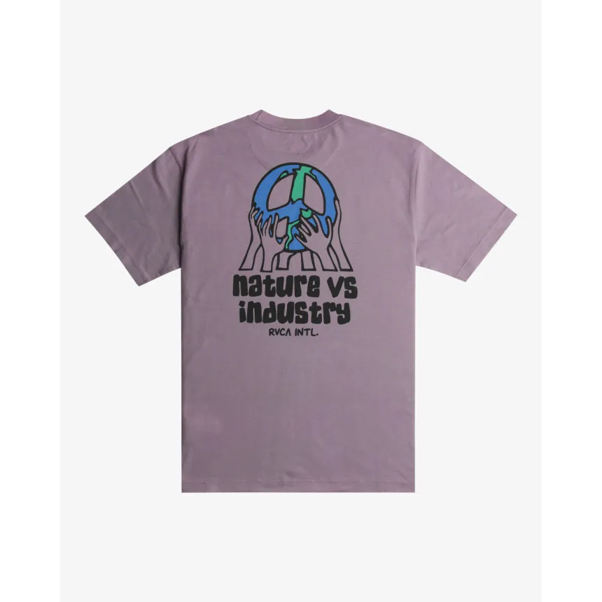 Camiseta Rvca Earth Corp Para Hombre