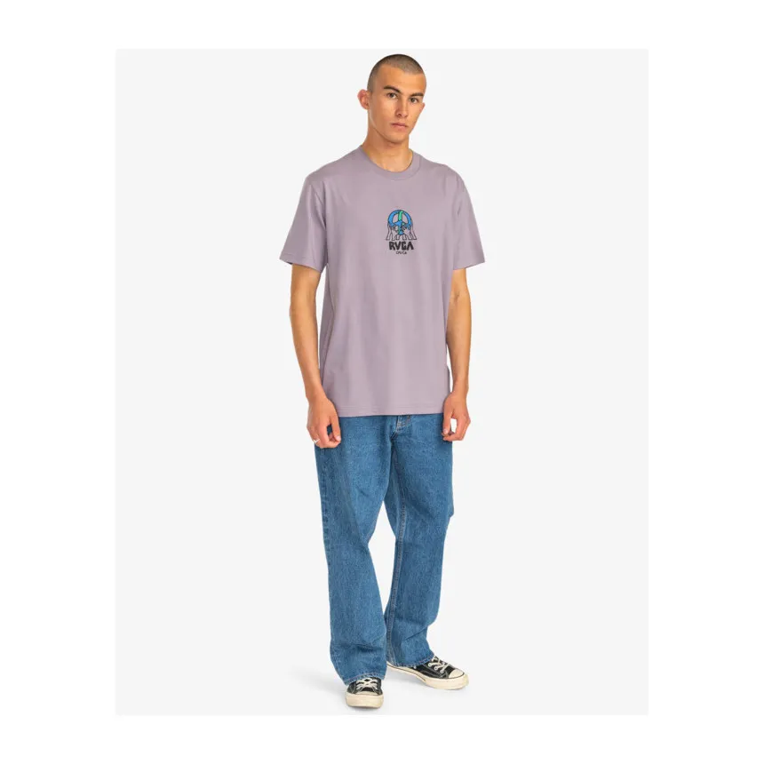Camiseta Rvca Earth Corp Para Hombre