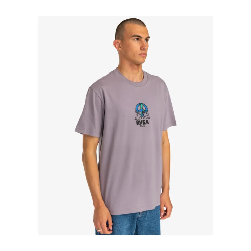 Camiseta Rvca Earth Corp Para Hombre