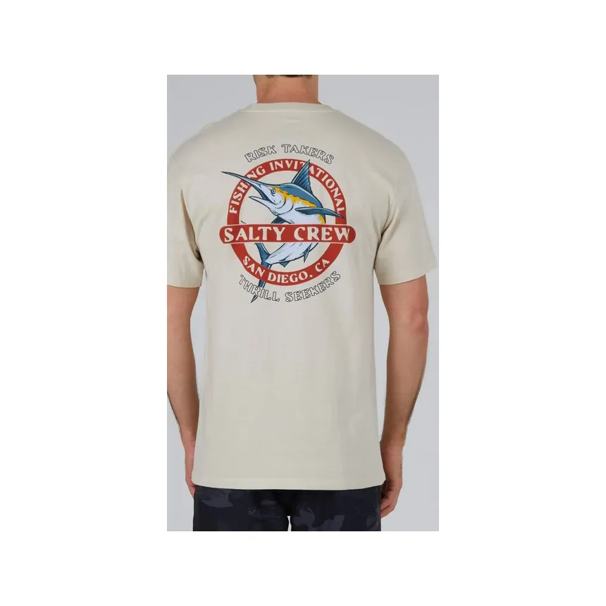 Camiseta Salty Crew Interclub Premium Para Hombre