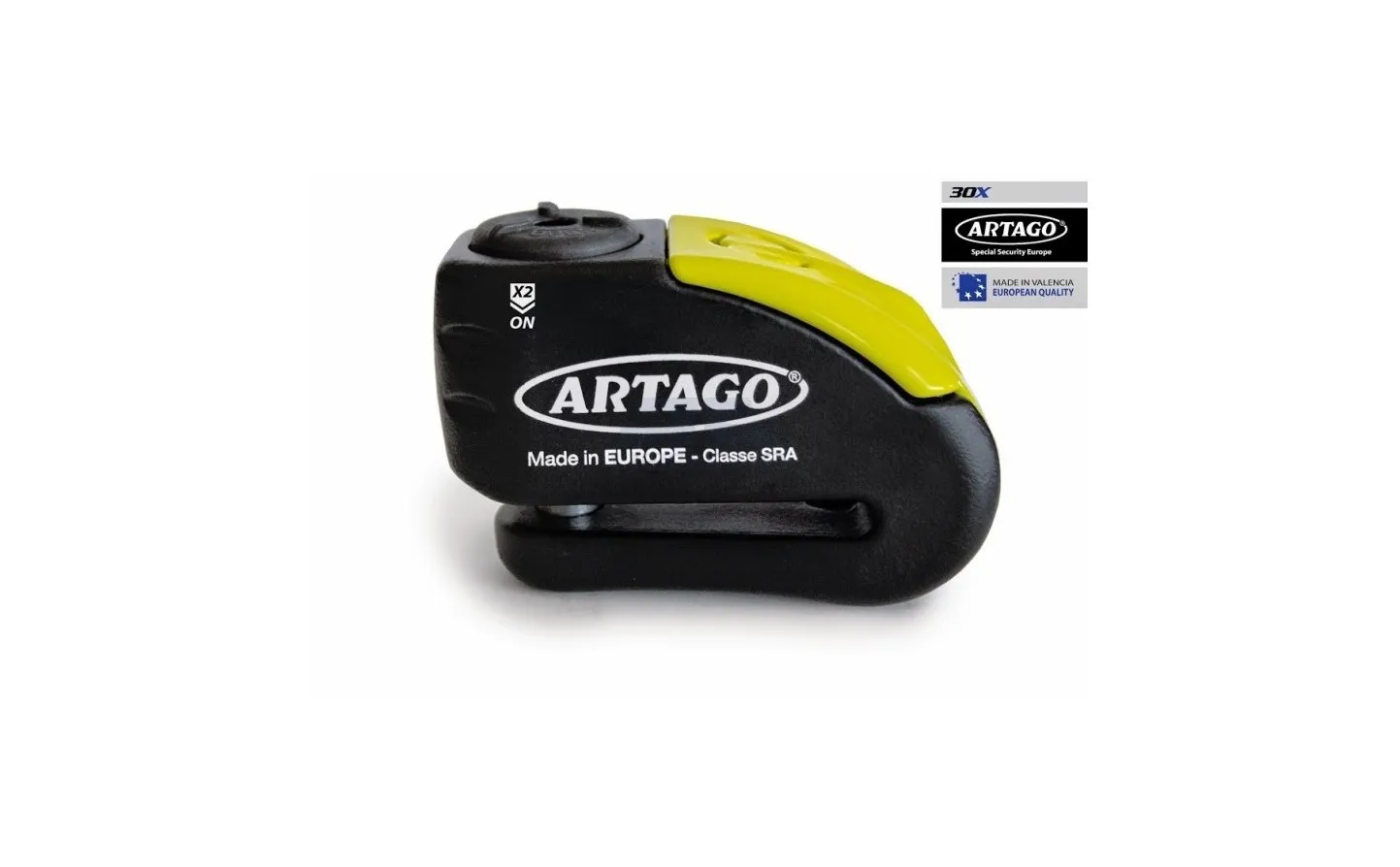 Candado Artago 30X Alarm+Warning 14mm SRA |30X14|
