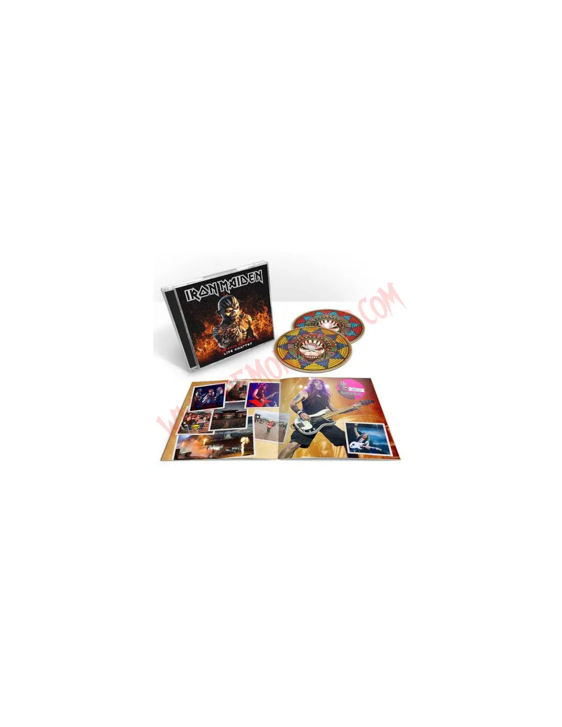 CD IRON MAIDEN  LIVE ALBUM