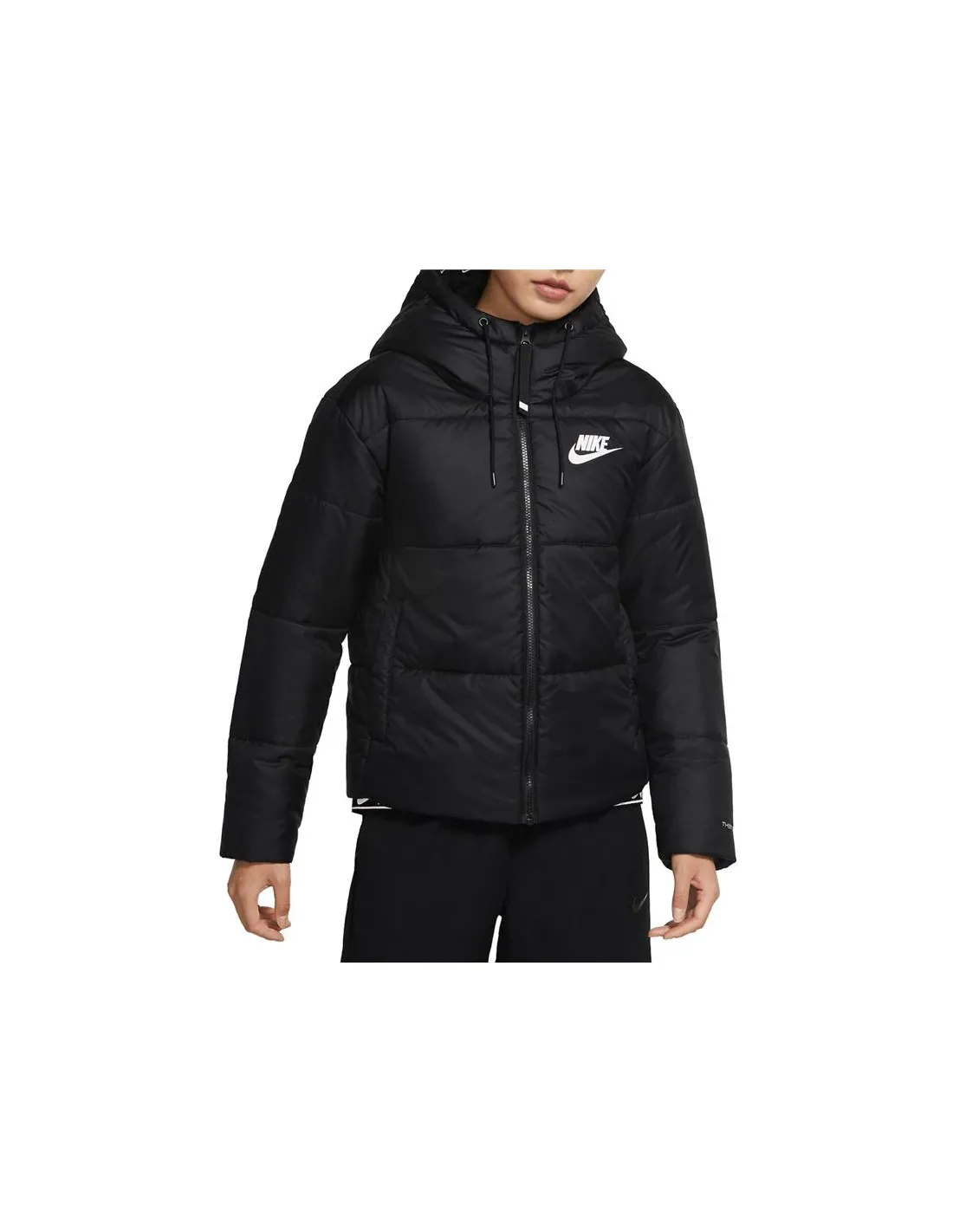 CHAQUETA NIKE SPORTSWEAR THERMAFIT REPEL CLASSIC SERIES NEGRO MUJER