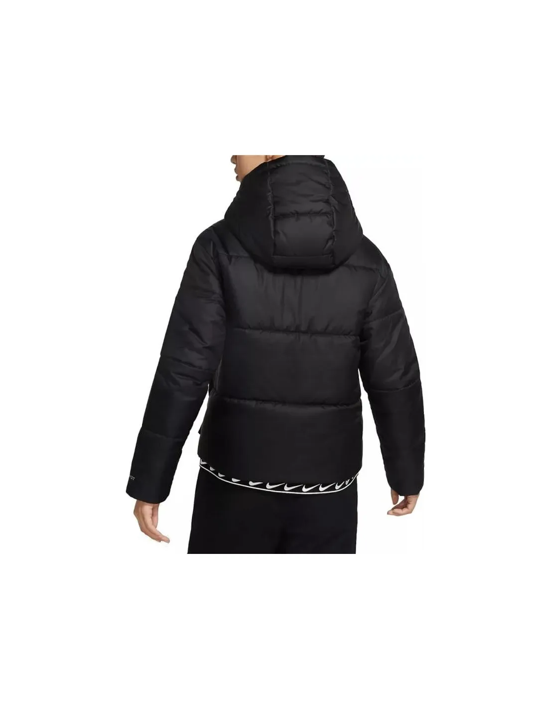 CHAQUETA NIKE SPORTSWEAR THERMAFIT REPEL CLASSIC SERIES NEGRO MUJER