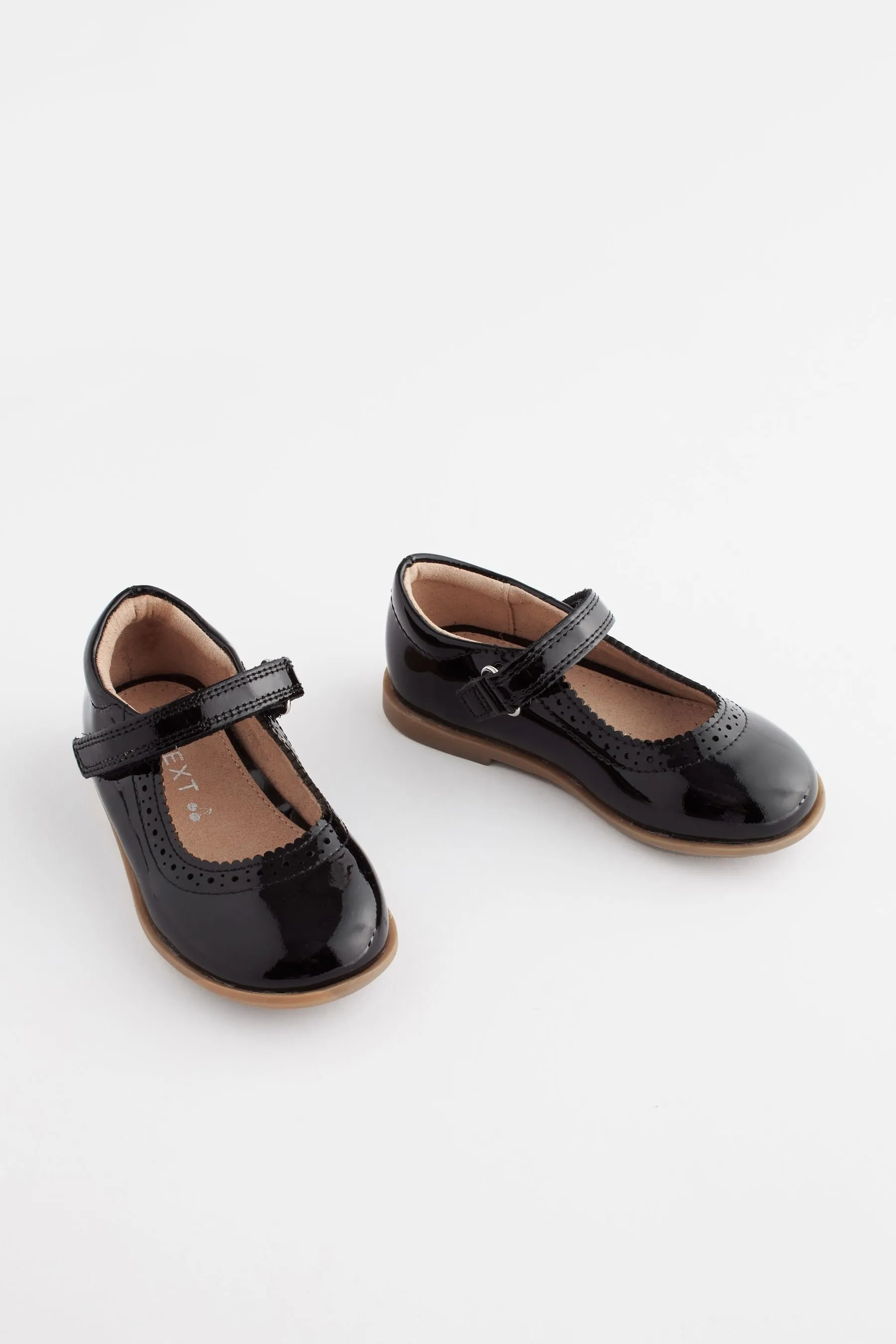 CHAROL DE CUERO NEGRO  ZAPATOS OXFORD ESTILO MERCEDITAS DE CUERO