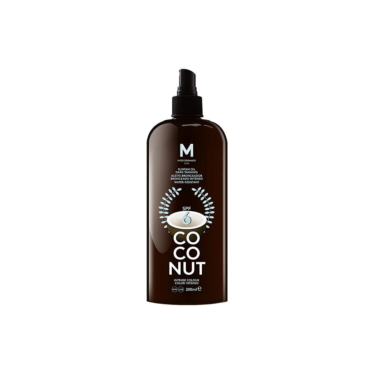 Coconut Suntan Oil Dark Tanning Spf6