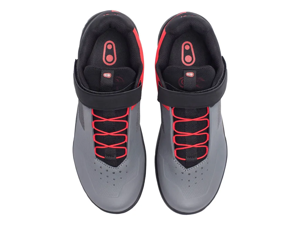 Crank Brothers Shoes Stamp Speedlace Grey/Red – Black Outsole 44