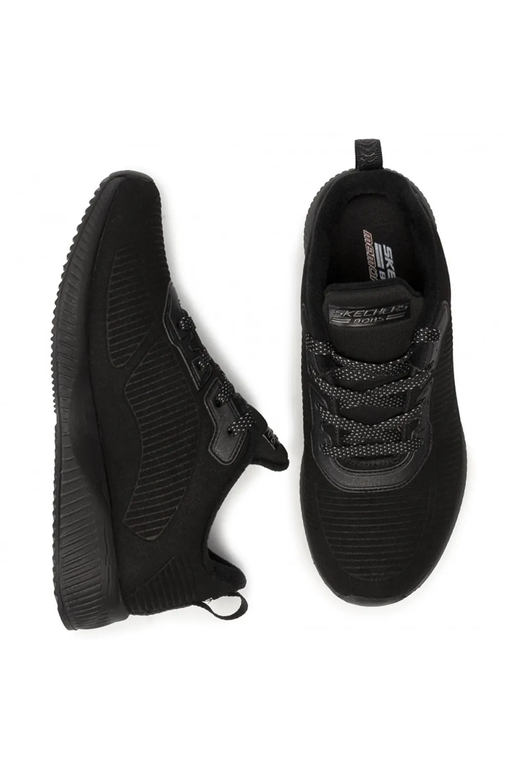 DEPORTIVO MUJER BOBSSQUAD SKECHERS NEGRO 32505