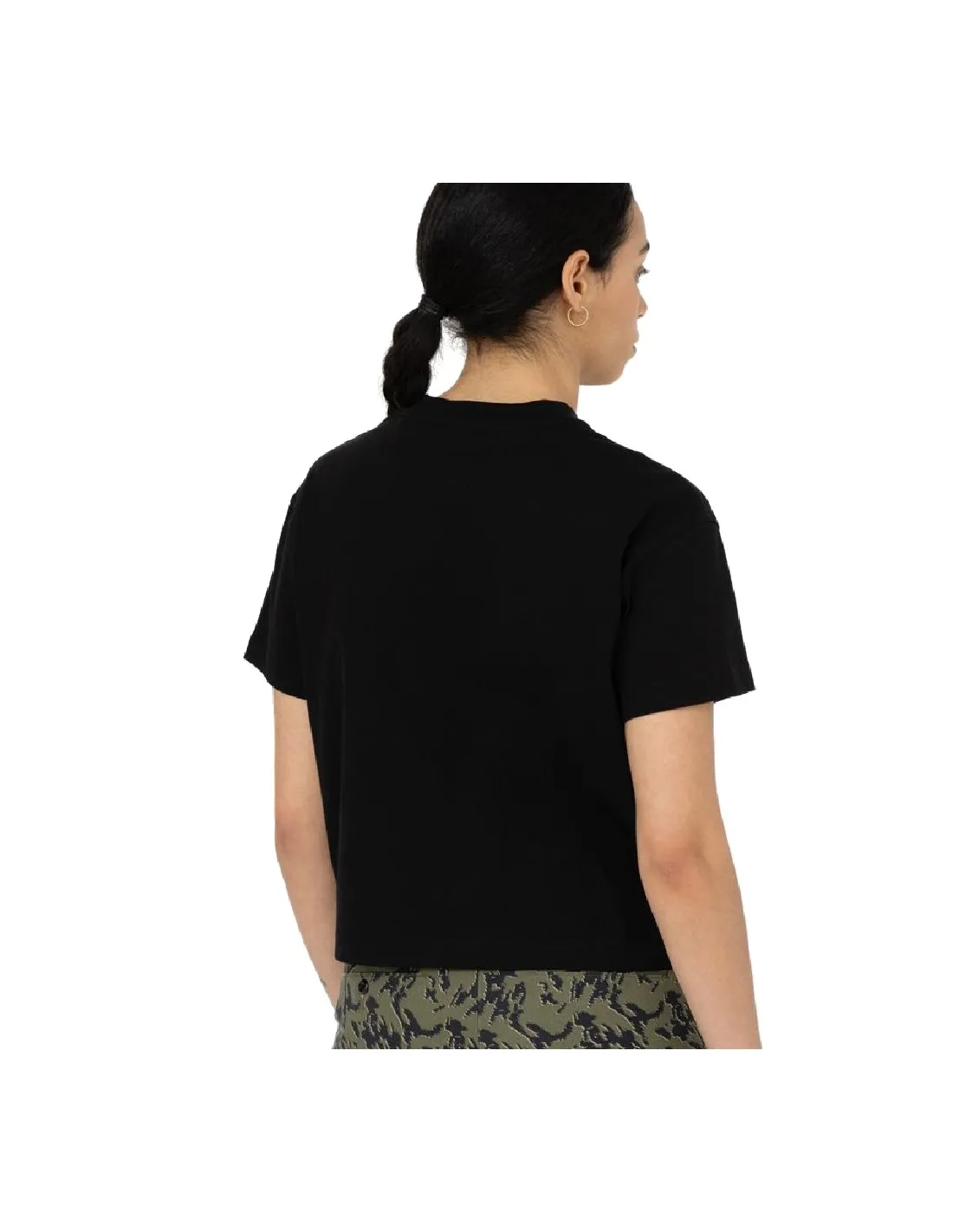 DICKIES OAKPORT BOXY TEE SS W BLACK