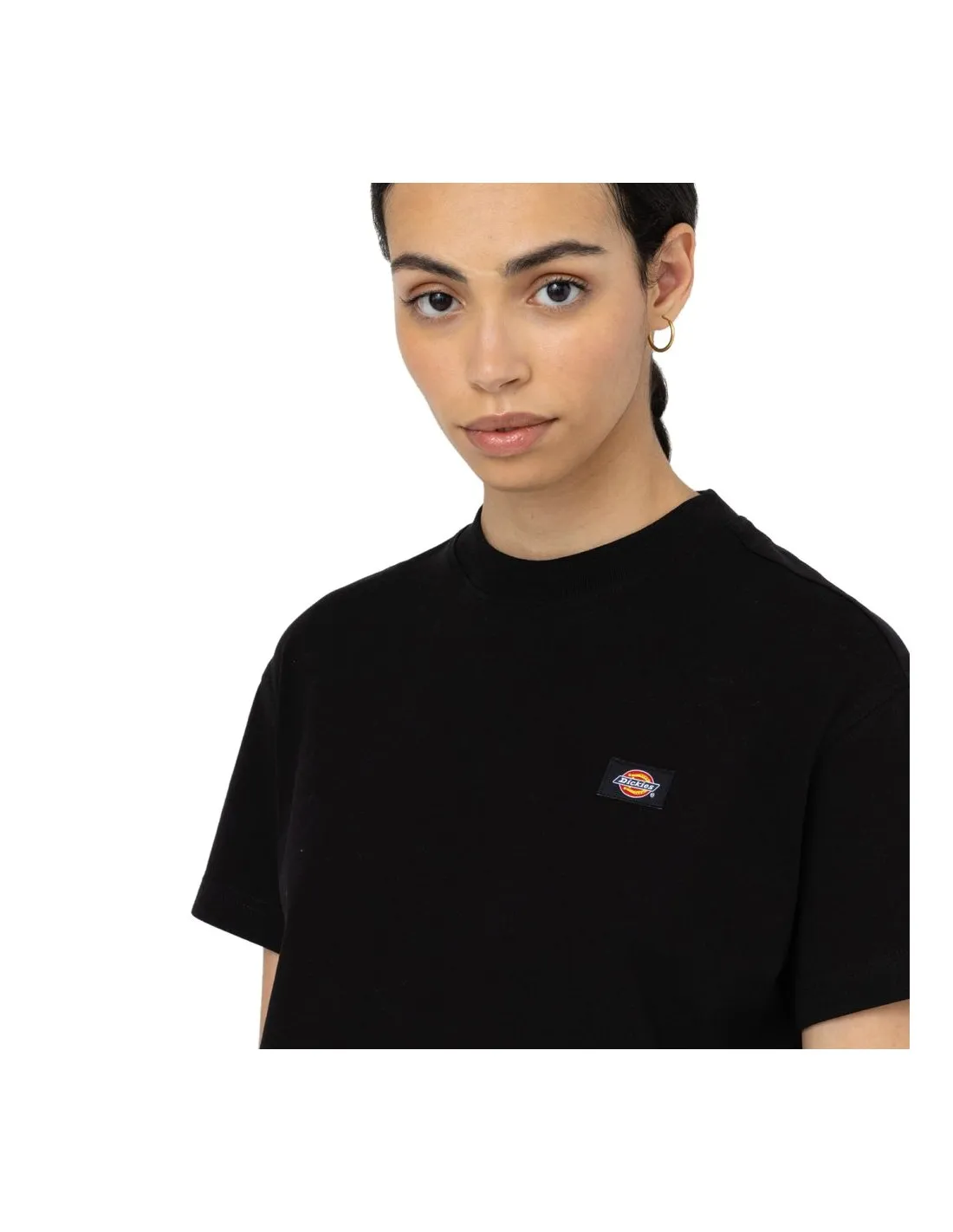 DICKIES OAKPORT BOXY TEE SS W BLACK