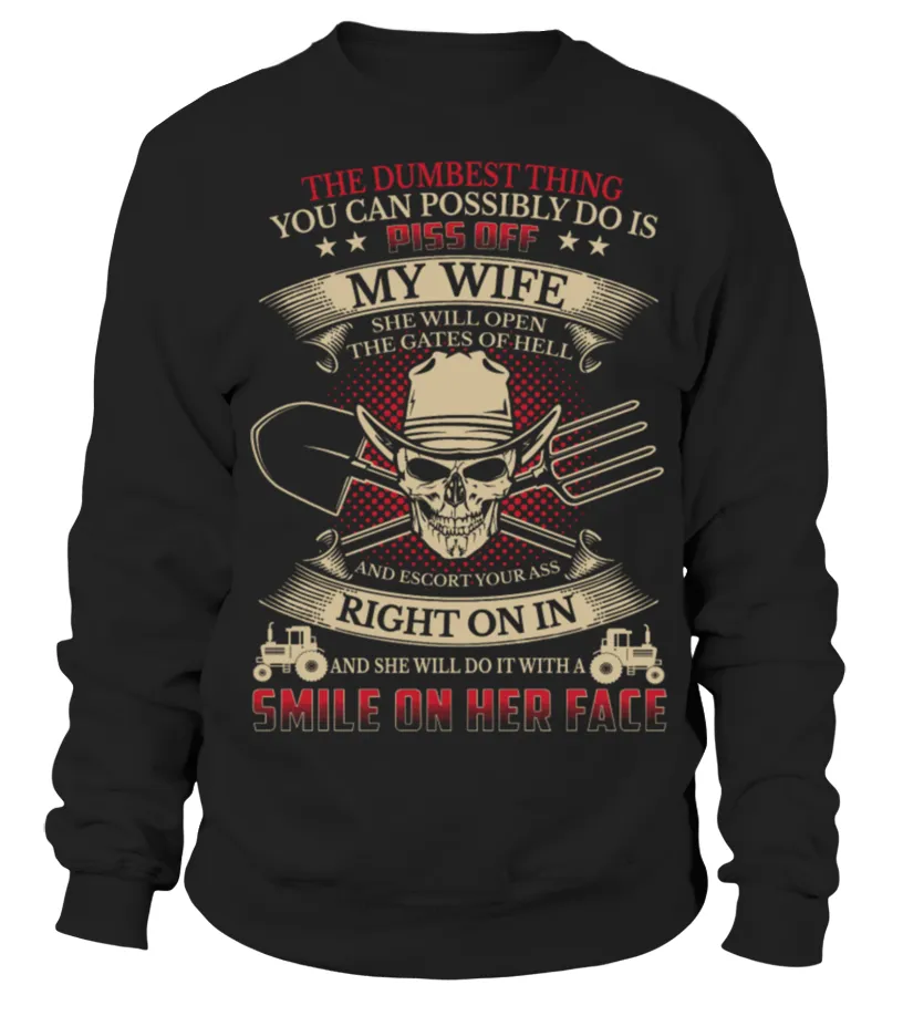FARMER'S WIFE  SHE WILL OPEN THE GATES OF HELL SUDADERA UNISEX