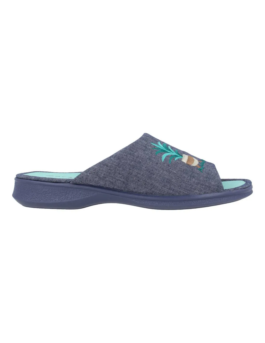 GARZóN  ZAPATILLAS DE CASA MUJER MACETAS