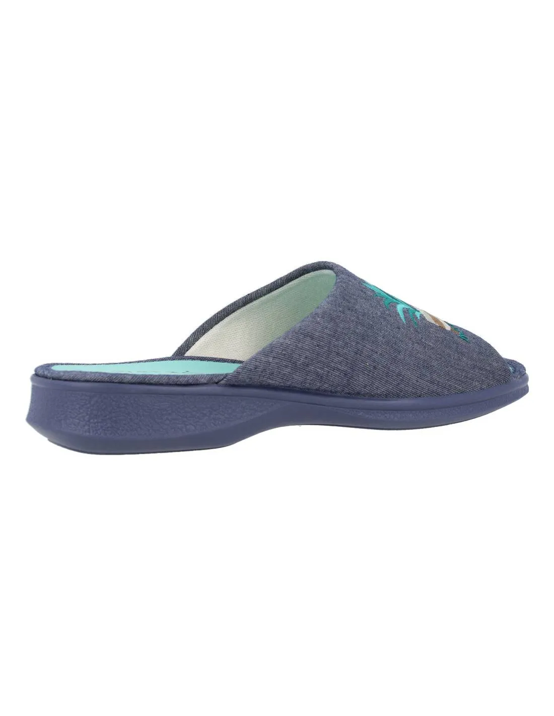 GARZóN  ZAPATILLAS DE CASA MUJER MACETAS