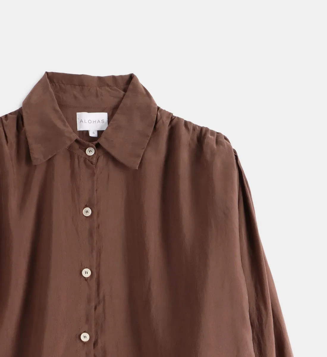 Heart Brown Blouse