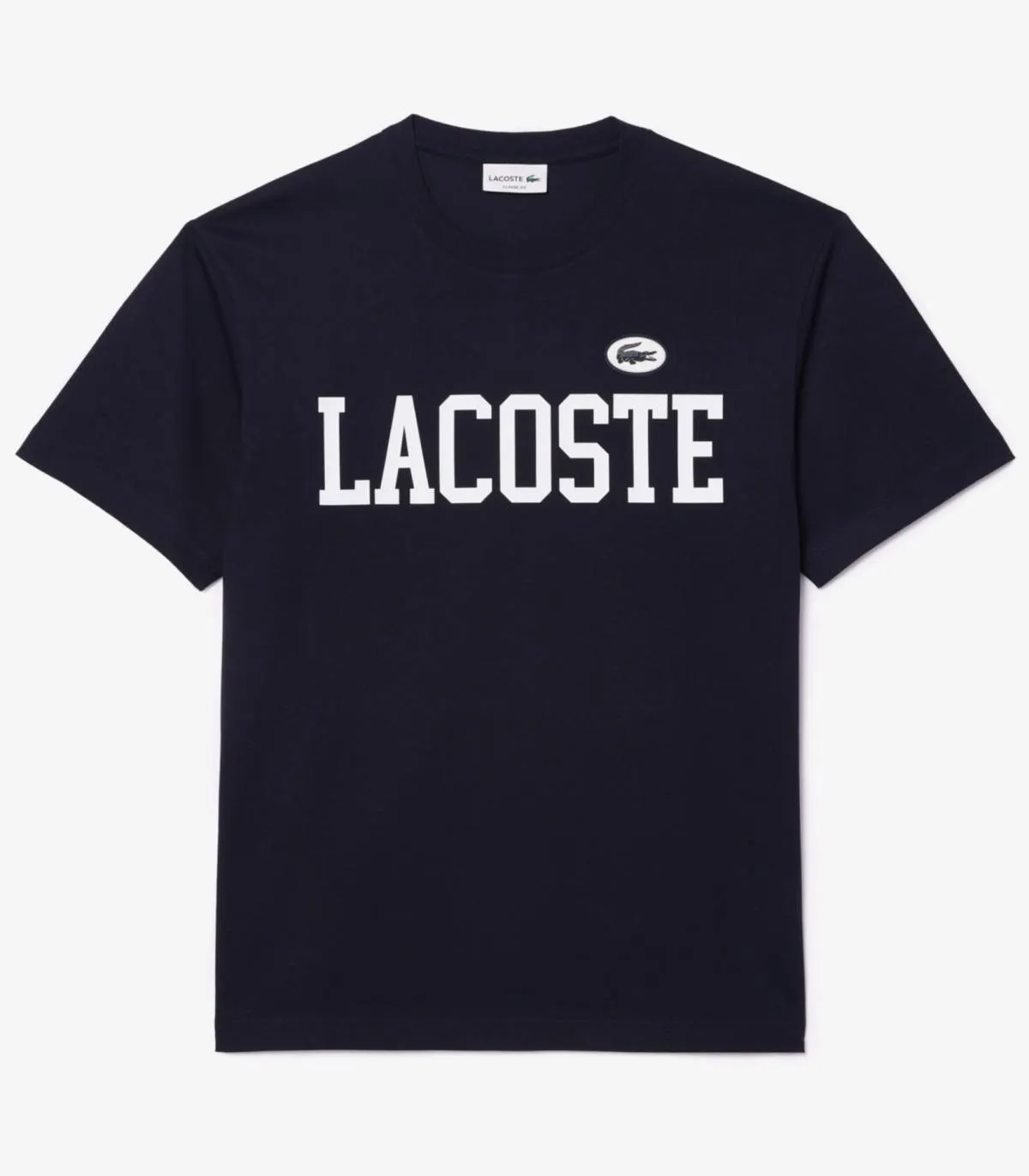 LACOSTE  CAMSETA PARA HOMBRE NEGRA  TEESHIRT