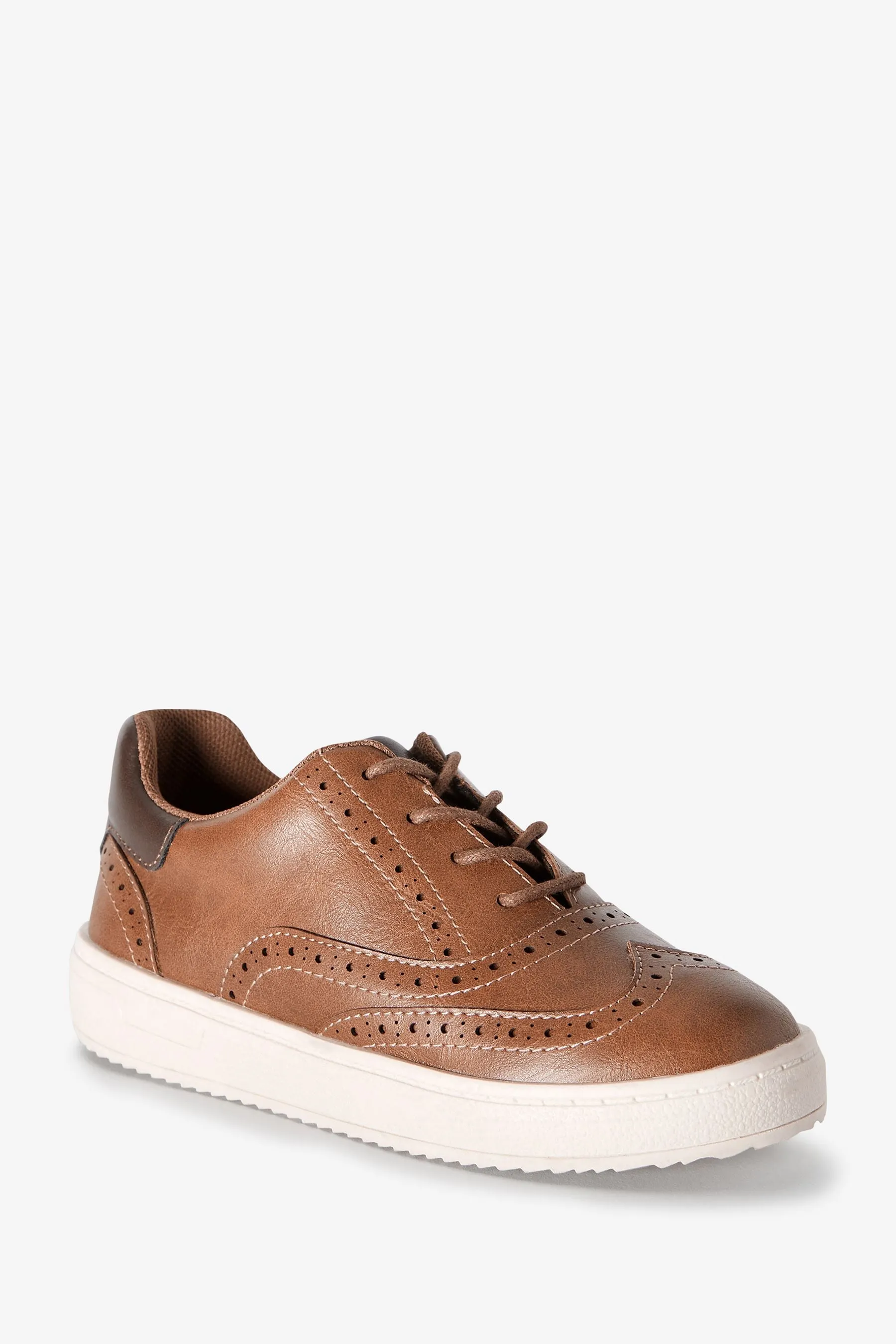 MARRóN TOSTADO  ZAPATOS OXFORD CON CORDONES