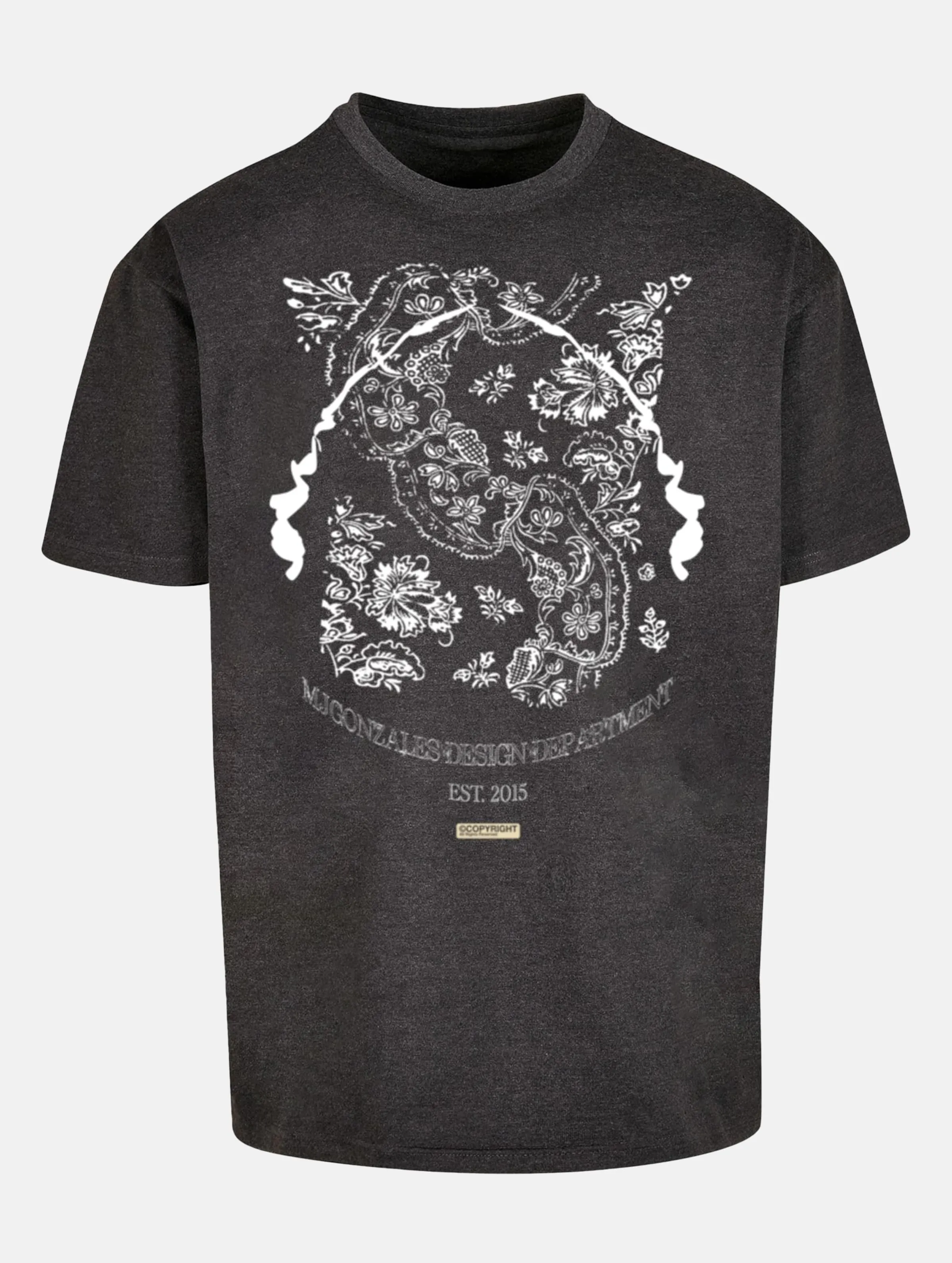 MJ GONZALES MJ GONZALES LADIES PAISLEY X HEAVY OVERSIZED TSHIRTS