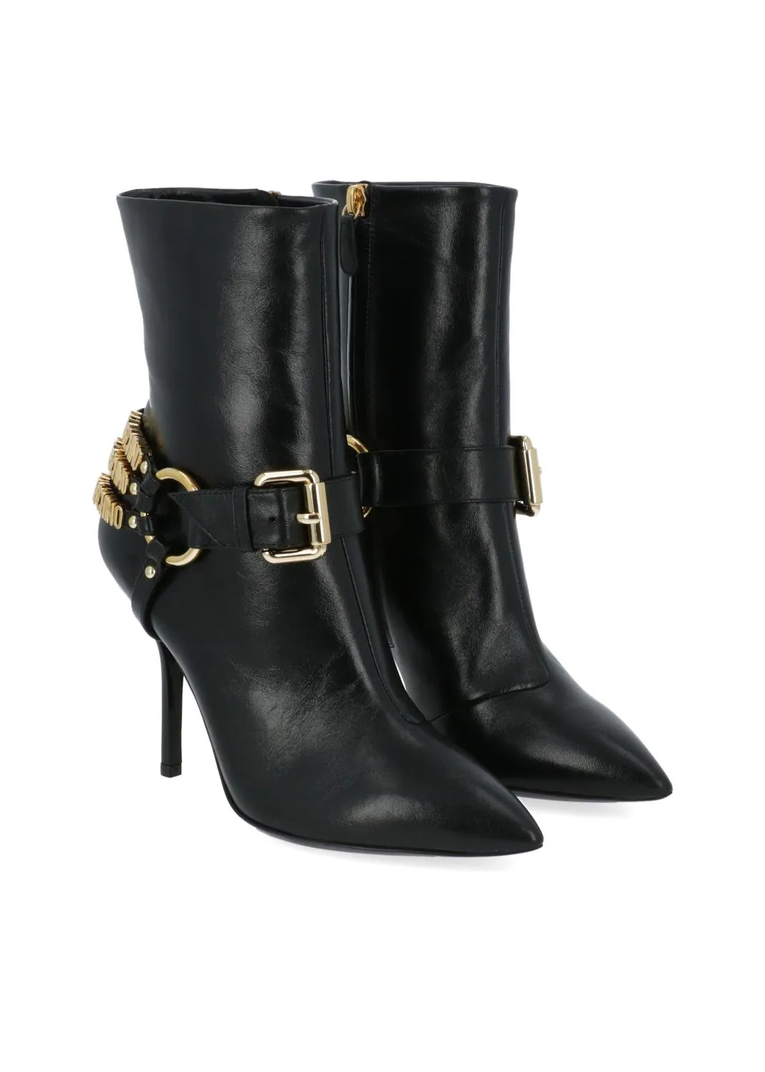 MOSCHINO BOTINES MINI LETTERING MSCMA2102A