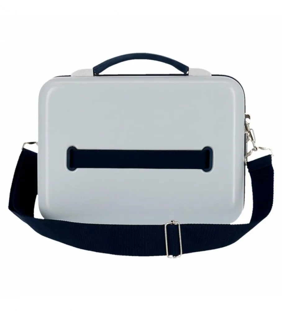 NECESER ABS MINNIE GOOD VIBES ONLY ADAPTABLE AZUL 29X21X15CM