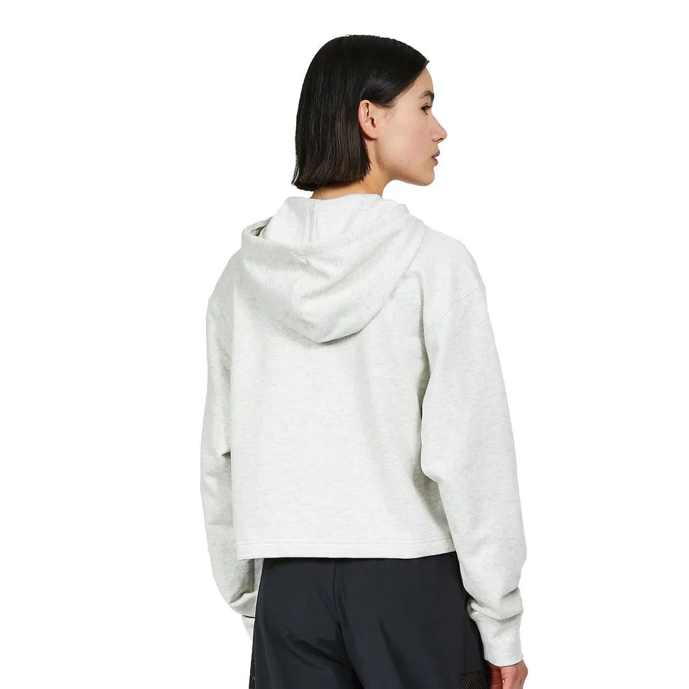 NEW BALANCE ESSENTIALS UNISSENTIALS CROP HOODIE