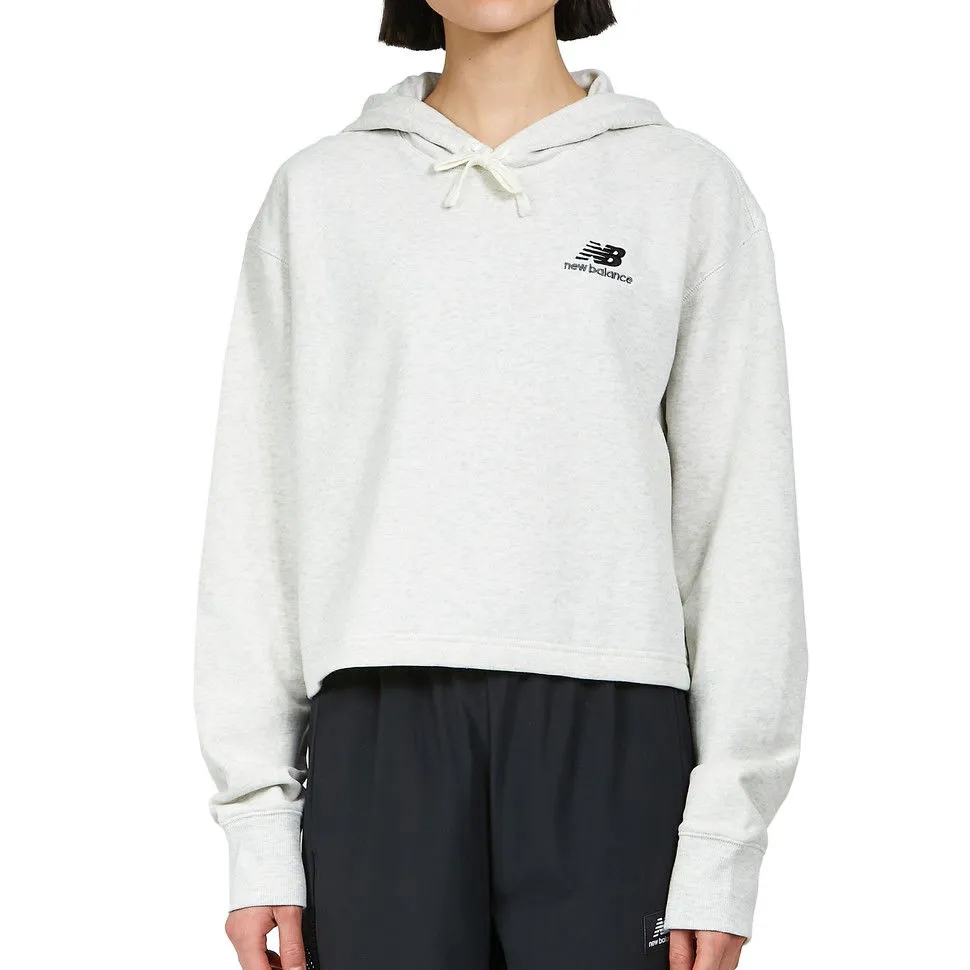 NEW BALANCE ESSENTIALS UNISSENTIALS CROP HOODIE