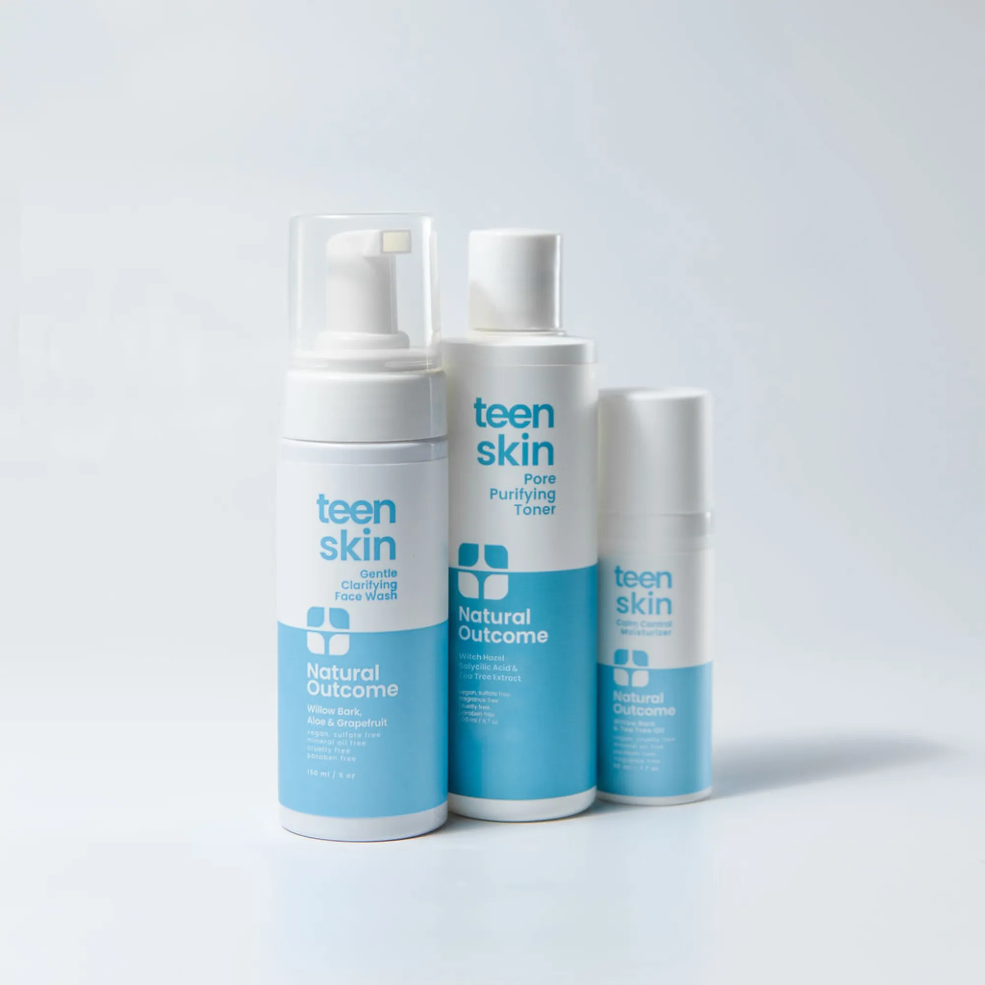 OUTCOME TEEN SKIN  EVERYDAY FACE KIT