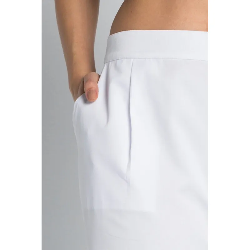 PANTALóN DE MUJER BLANCO DOBLADILLO  DYNEKE