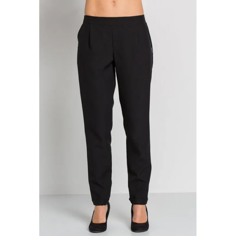 PANTALóN DE MUJER NEGRO DOBLADILLO  DYNEKE