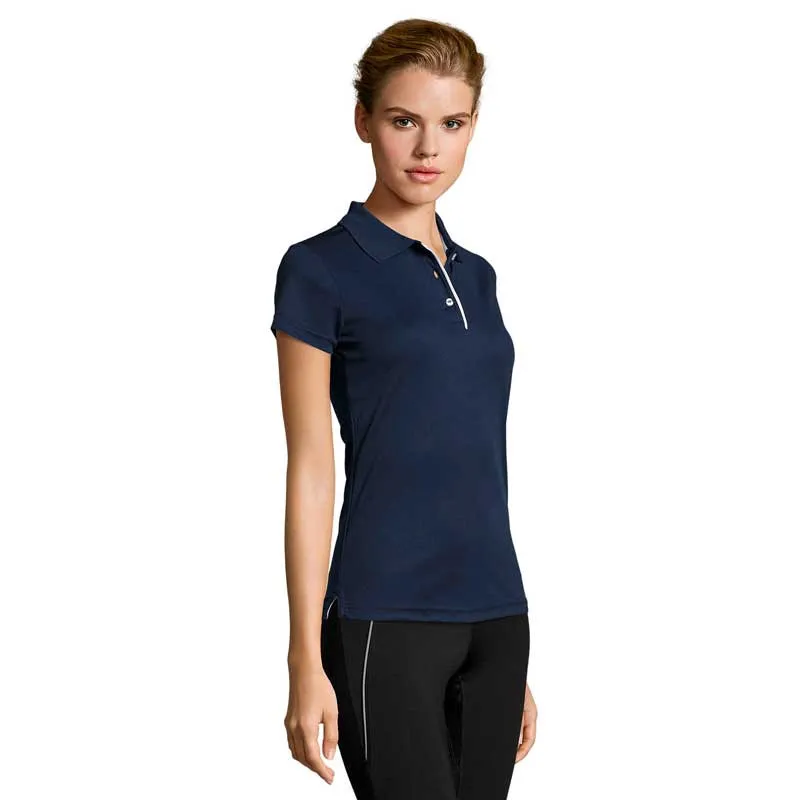 POLO CUELLO COMBINADO PERFORMER WOMEN  SOL'S