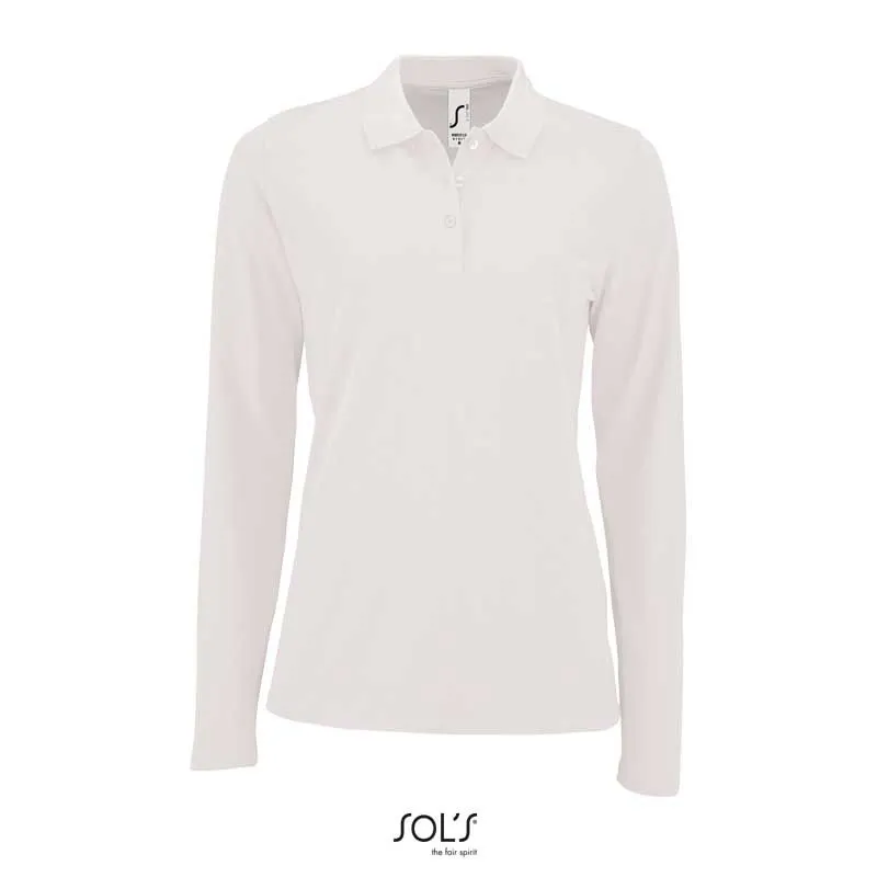 POLO MUJER PERFECT MANGA LARGA  SOL'S