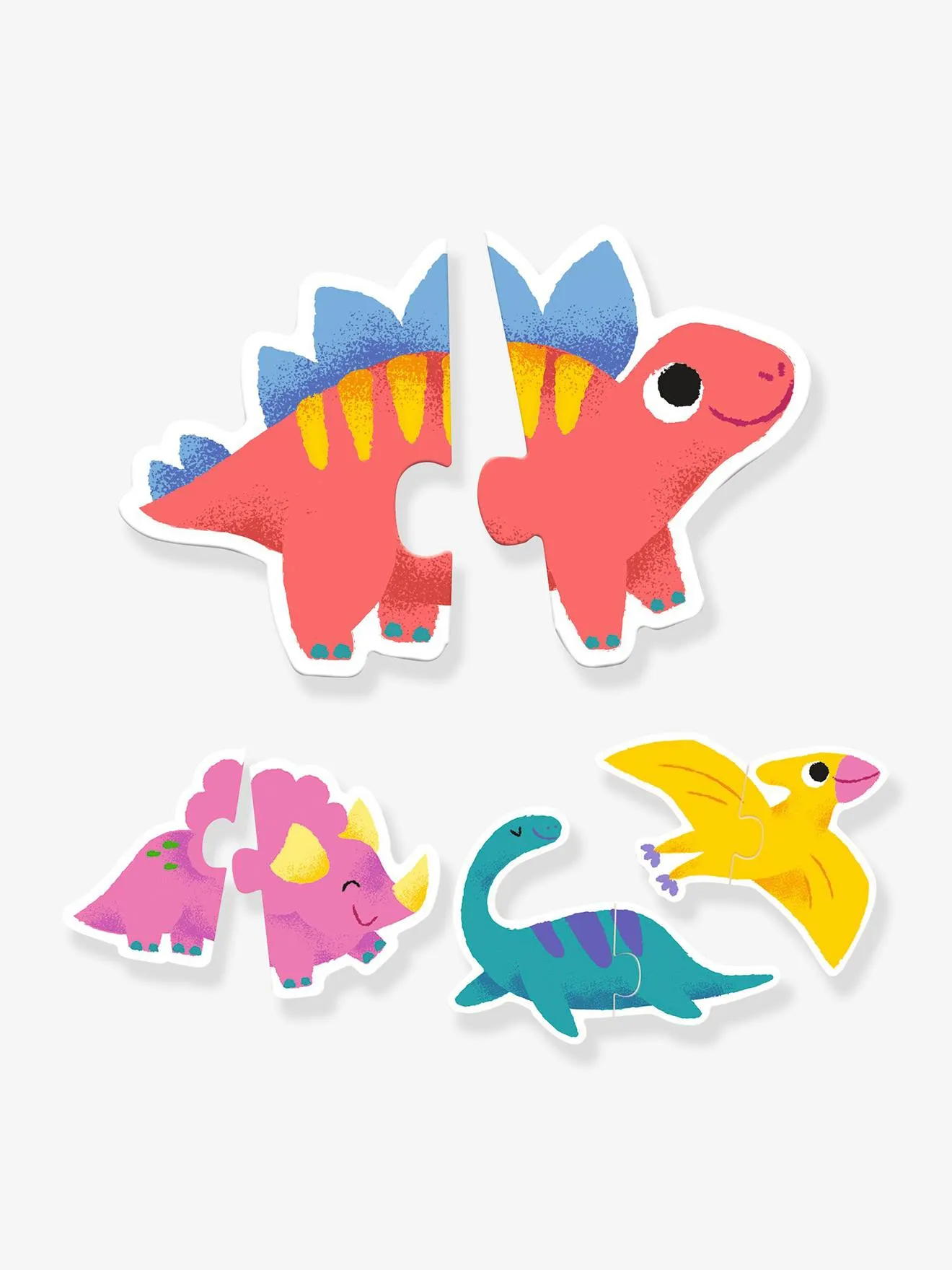 PUZZLE DINOSAURIOS DúO  DJECO