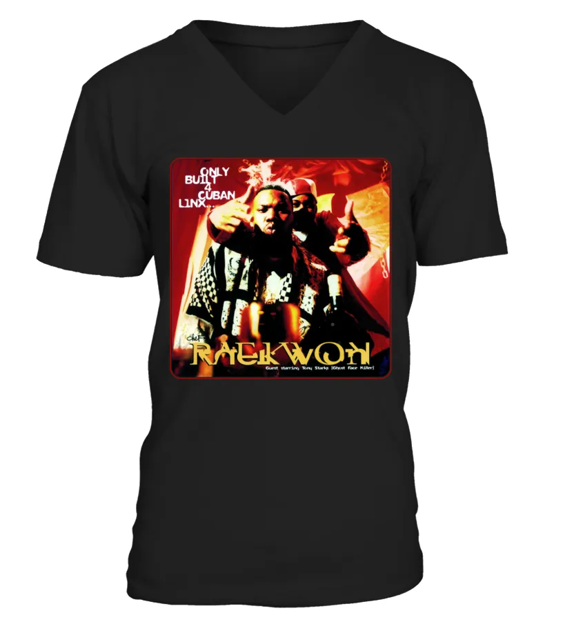 RHHBK55. RAEKWON, ONLY BUILT 4 CUBAN LINX... (1995) CAMISETA CUELLO EN V UNISEX
