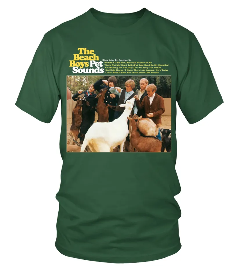 RK60S2.002GN. PET SOUNDS ( 1966)  THE BEACH BOYS CAMISETA CUELLO REDONDO UNISEX