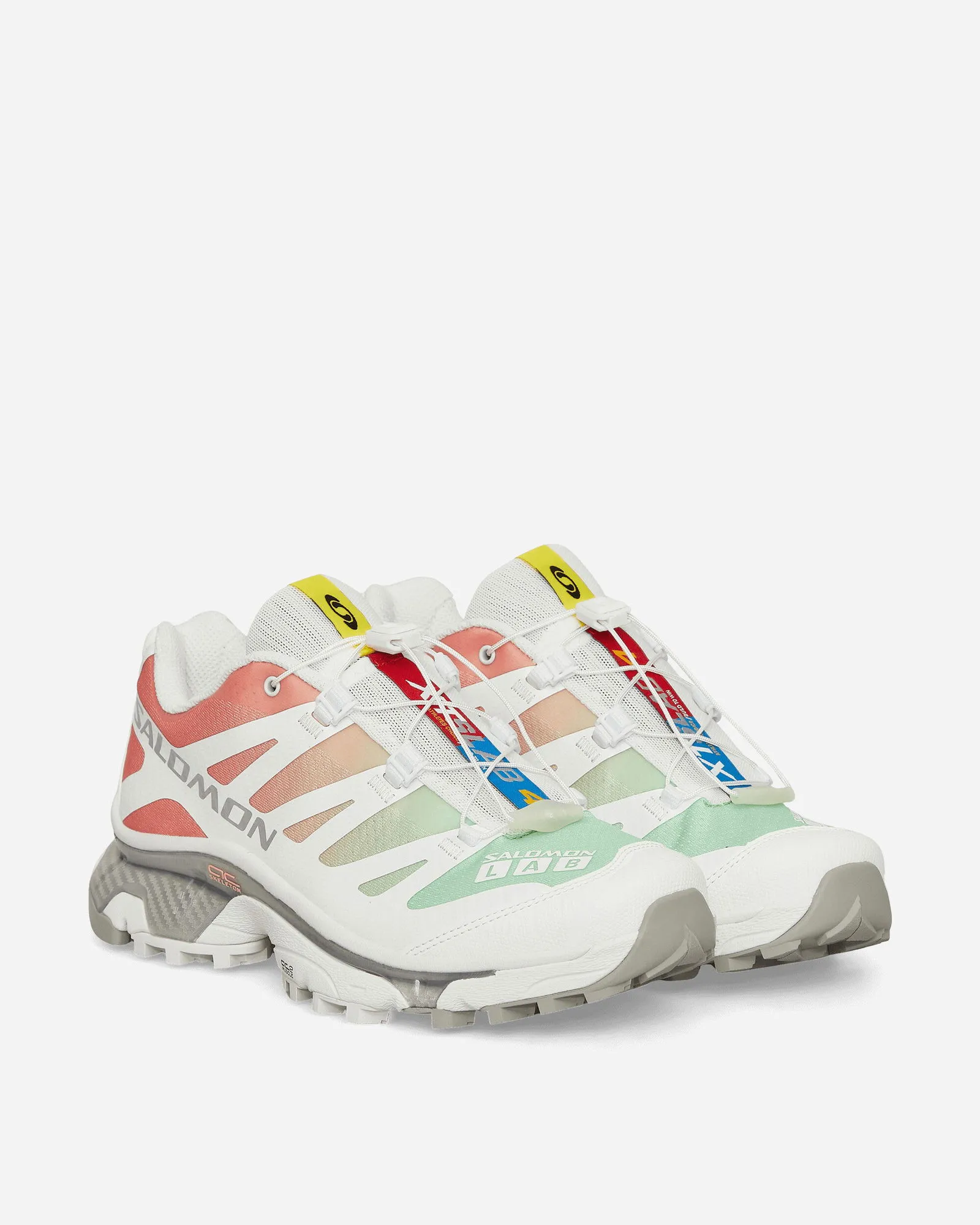 SALOMON XT4 OG "WHITE/GREEN ASH/CORAL"