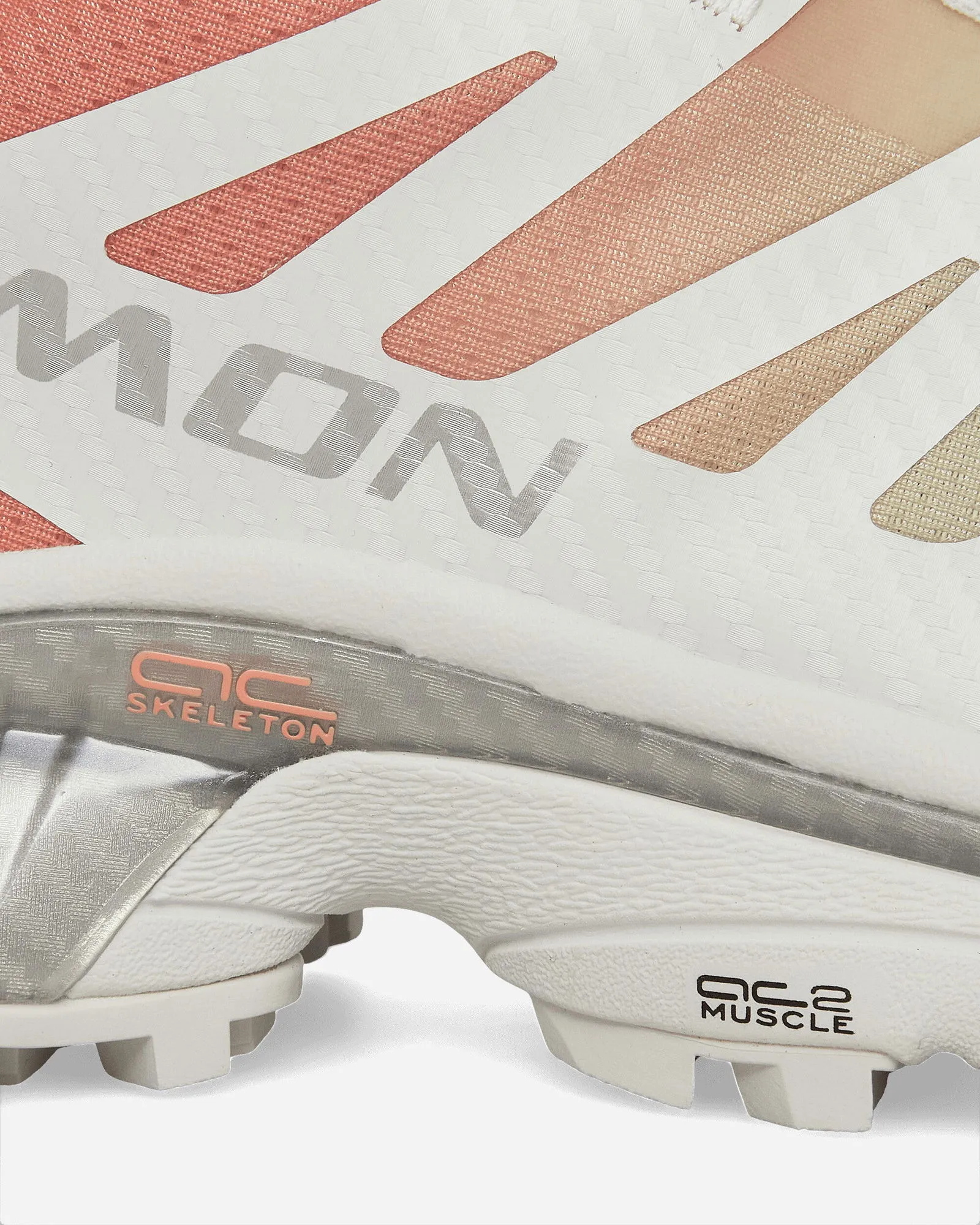 SALOMON XT4 OG "WHITE/GREEN ASH/CORAL"