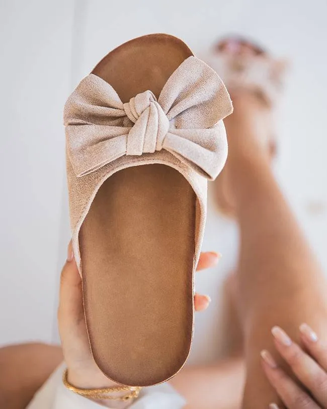 SANDALIA DE MUJER CON PLATAFORMA CóMODA EN COLOR BEIGE  LISON