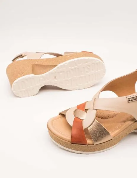SANDALIA PIKOLINOS W3B1518CPC1 ARENALES MARFIL DE MUJER
