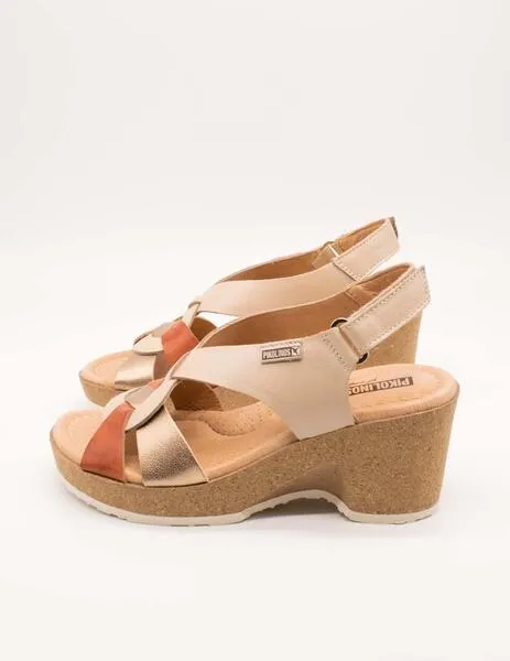 SANDALIA PIKOLINOS W3B1518CPC1 ARENALES MARFIL DE MUJER