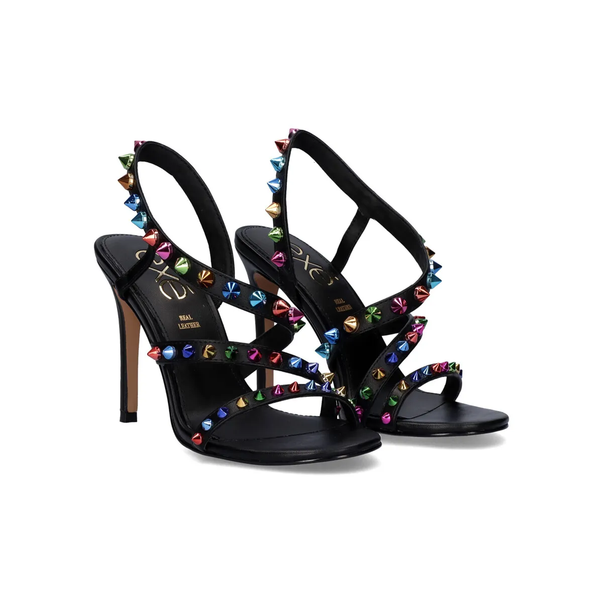 SANDALIA TACÓN JENNY700 BLACK