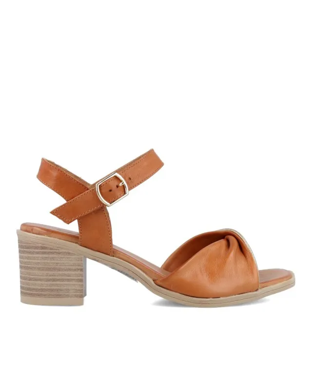 SANDALIAS DE PIEL MULTI TONO W&F DOUBLEFACE 21501