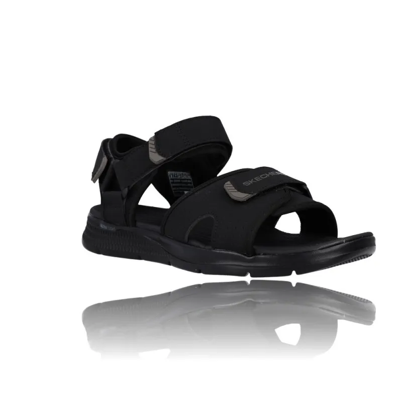 SANDALIAS HOMBRES SKECHERS 229097 GO CONSISTENT SANDAL TRIBUTARY  CóMODAS Y LIGERAS